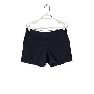 J Crew Shorts Womens 8 Chino Broken In Pockets Blue Summer Beach